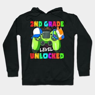 2Nd Grade Level Unlocked Back To School Supplies Hoodie